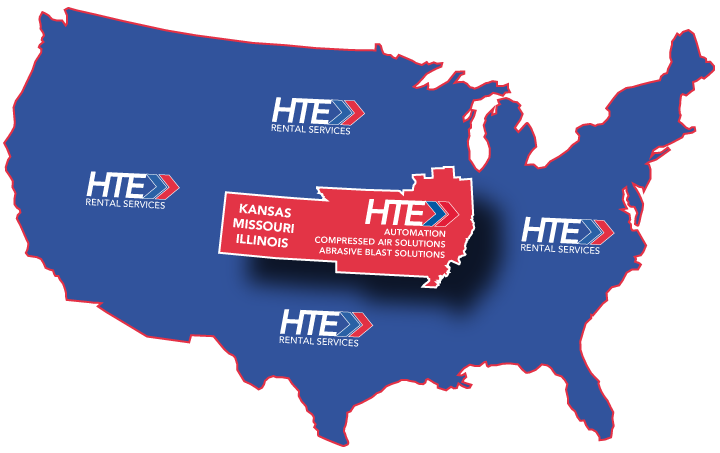 HTE Offices in Kansas, Missouri and Illinois